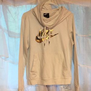 Rose gold Nike hoodie